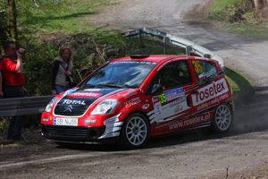 Dwa Citroeny C2–R2 na podium Rajdu Krakowskiego 3