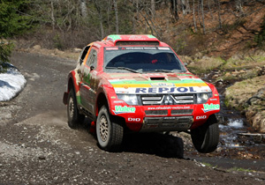 Zesp Mitsubishi prowadzi w Central Europe Rally 2