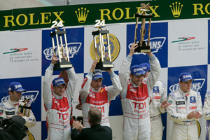 Drugi Hattrick Audi w Le Mans 2