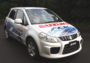 Suzuki SX4-FCV z napdem na ogniwa paliwowe 1