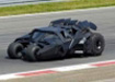 Batmobile na torze Silverstone!