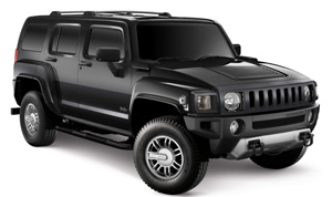 Specjalny Hummer H3 Sensation w Europie 1