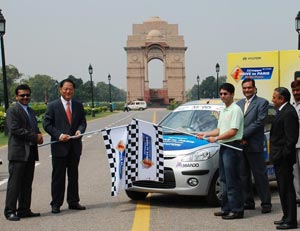 Hyundai i10 - wielkie wyzwanie z Indii do Parya 1