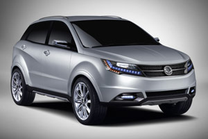 SsangYong na targach motoryzacyjnych w Paryu 1