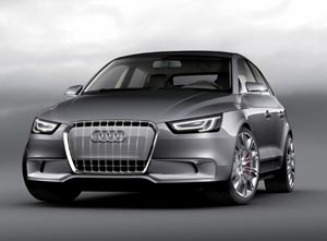 Audi A1 Sportback w Paryu 1