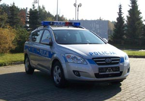 KIA cee'd kombi dla polskiej policji 2