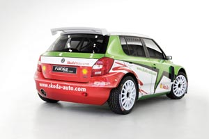 Skoda Fabia Super 2000 w rajdzie Monte Carlo 2