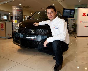 Micha Kociuszko Ambasadorem Suzuki SWIFT Sport 1