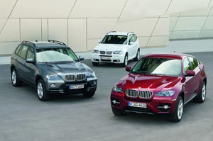 Dziesi lat modeli BMW X 10