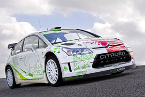 Citroen C4 WRC HYbrid4 na odcinkach specjalnych 3