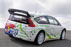 Citroen C4 WRC HYbrid4 na odcinkach specjalnych 4