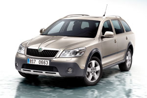 Skoda Octavia RS i Scout o nowej twarzy 3