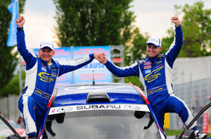 Zwycistwo zespou Subaru Poland Rally Team 1