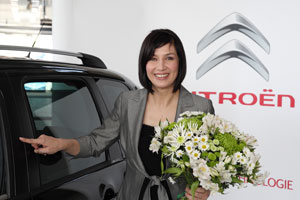 Grayna Wolszczak ambasadork Citroena C3 Picasso 1