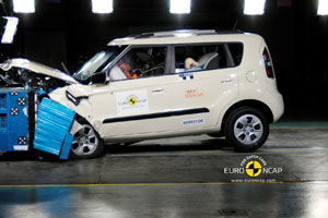 Pi gwiazdek Euro NCAP dla Kia Soul 1