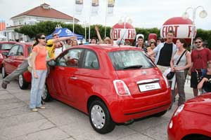 Fiat 500 hucznie witowa swoje drugie urodziny 1
