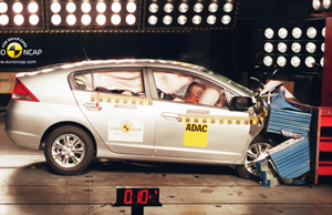 5 gwiazdek Euro NCAP dla Hondy Insight 1