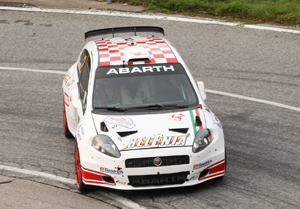 Rossetti w Abarth zwycia w Rally di Como 1