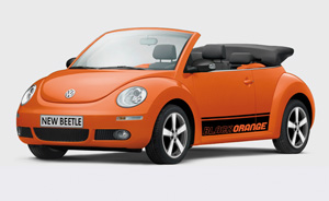 Volkswagen New Beetle w wersji BlackOrange 1