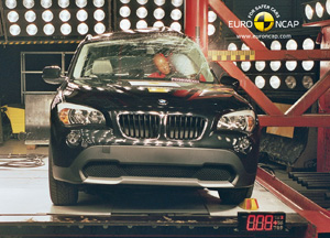BMW X1 otrzymuje 5 gwiazdek Euro NCAP 2