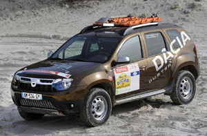 Dacia Duster na rajdzie Aicha des Gazelles 1