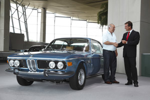 Pierwsze odrestaurowane auto z BMW Classic Center 1