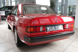 Niezwyka historia czerwonego Mercedesa 190 D 2