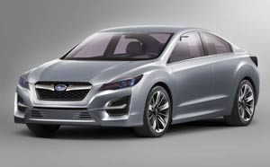 Premiera Subaru Impreza Design Concept w LA 1