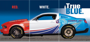 Gwiazda drag-racingu: 2012 Ford Cobra Jet Mustang 1