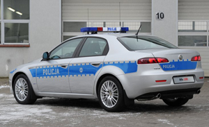 Polska policja bdzie jedzi Alfami Romeo 159 2