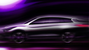 Nowy crossover Infiniti JX w 2012 roku 1