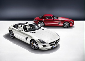 Mercedes SLS AMG Roadster - otwarta zmysowo 4