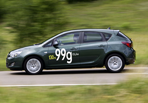 Opel Astra: tylko 99 g CO2 / km 2