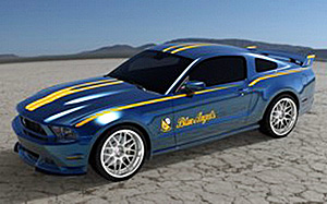 Ford Mustang Blue Angels Edition 2012 1