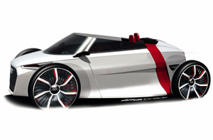 Audi Urban Concept w wersji Spyder we Frankfurcie 1