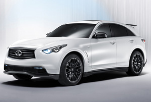 Infiniti FX Vettel, crossover godny mistrza 1