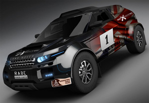 Range Rover Evoque na Rajdzie Dakar 2012 1