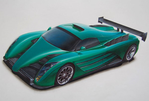 Pierwszy na wiecie supercar z napdem LNG 1