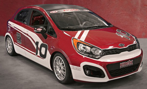 Wycigowa wersja modelu Kia Rio na SEMA Show 1