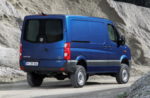 Nowy Volkswagen Crafter 4MOTION 3