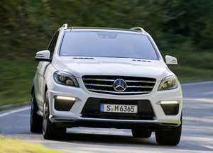 Nowy Mercedes-Benz ML 63 AMG 1