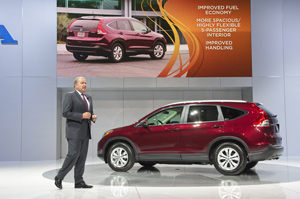 Honda CR-V 2012 zadebiutowaa w Los Angeles 1