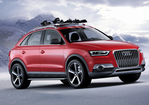 Sporty zimowe i funkcjonalno - Audi Q3 Vail 1