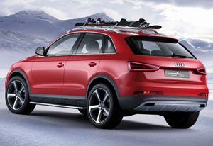 Sporty zimowe i funkcjonalno - Audi Q3 Vail 3