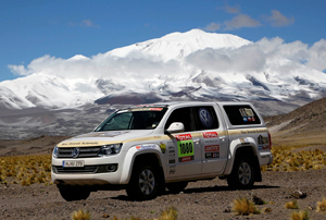 39 Volkswagenw towarzyszy Rajdowi Dakar 2012 2