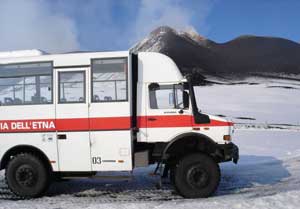 Unimog 5000 na wzgrzach Etny 1