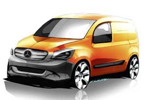 Mercedes-Benz Citan - nowy miejski van z gwiazd 1