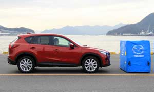 Mazda CX-5 z systemem wspomagajcy hamowanie 1