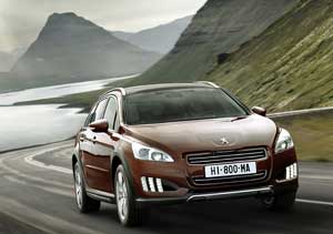 Peugeot 508 RXH - hybrydowy diesel 10