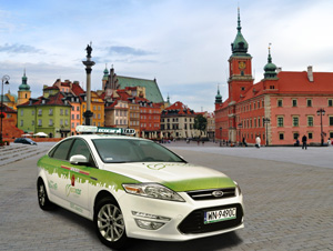Ekologiczne taks�wki ju� na ulicach Warszawy 1